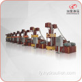 Hydraulyske getten izeren chips Scrap Briquetting Press Machine